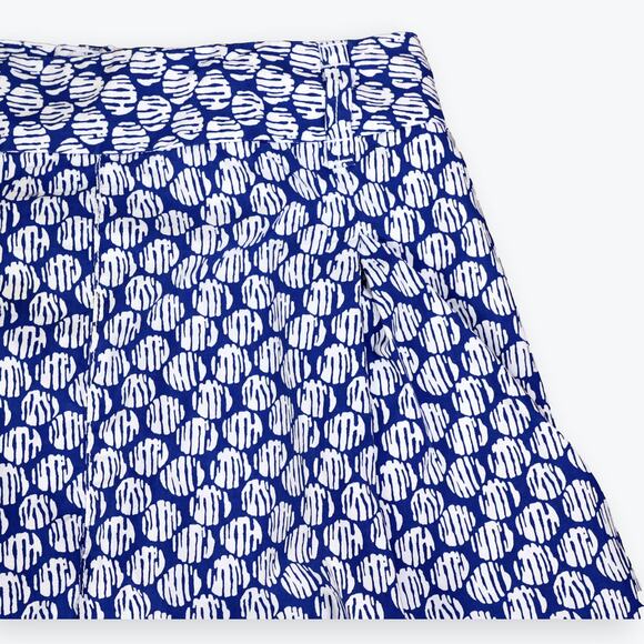 Liz Claiborne Plus Blue White Print Circle Skirt 22W - Picture 3 of 9
